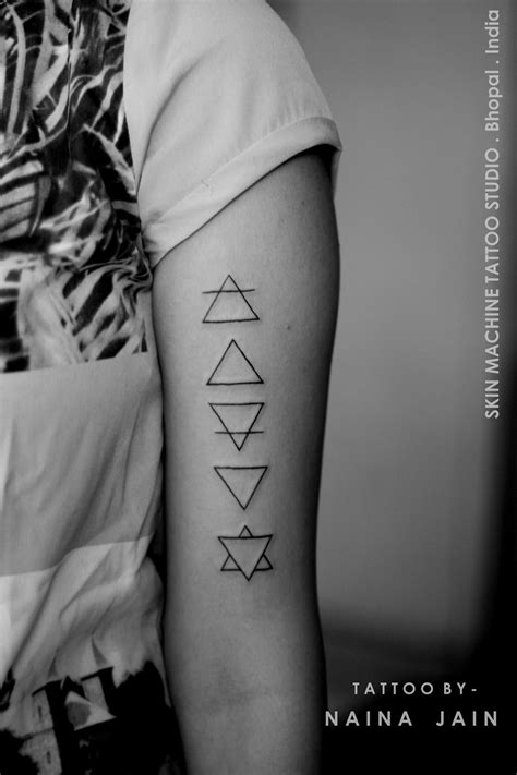 5 elements of Nature ! Air,Fire,Earth,Water,Balance. Tattoo done by ...