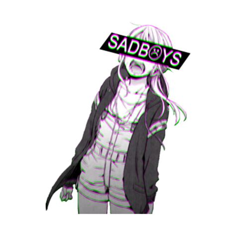 SAD BOYS - SAD JAPANESE ANIME AESTHETIC - Aesthetic - Long Sleeve T ...