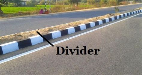 Divider / Medians / Traffic Separators And Kerb | Highway Engineering