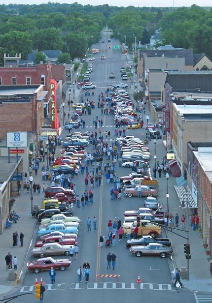 During Luverne Minnesota's annual Buffalo Days, in Downtown Luverne ...