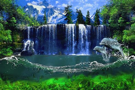 Animated Waterfall