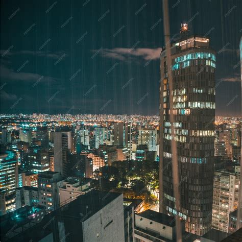 Premium Photo | City night view