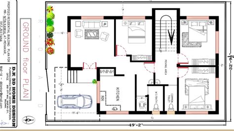 Three Bedroom House Plan With Measurements | www.cintronbeveragegroup.com