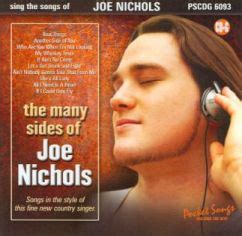 PSCD6093 – Songs Of Joe Nichols – Karaoke Korner