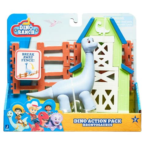 Dino Ranch Action Pack Featuring Brontosaurus - 4 Fence Pieces to ...