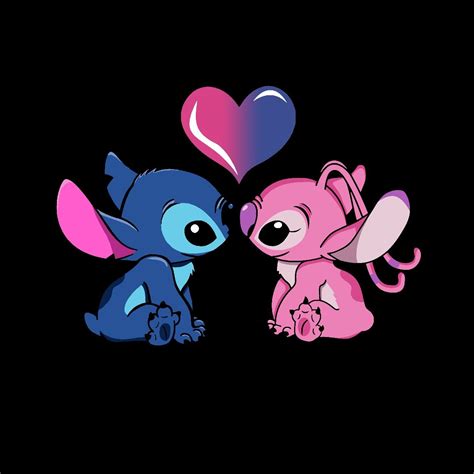 🔥 [30+] Stitch and Angel Couple Wallpapers | WallpaperSafari