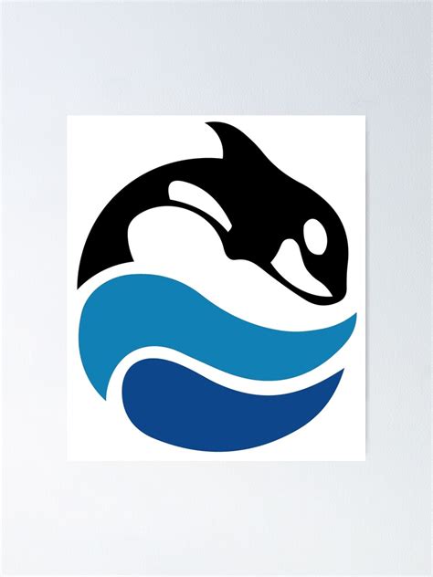 "Vintage SeaWorld Logo" Poster for Sale by Orlando Orca | Redbubble