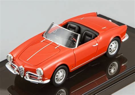 Купить 1:43 Alfa Romeo Giulietta Spider 1955 (farina red) - в Seven Models