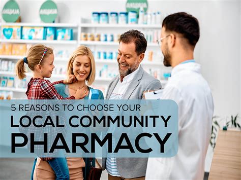 5 Reasons to Choose Your Local Community Pharmacy