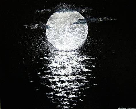 Creative moon art | That Creative Feeling