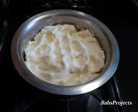 How to Make Clarified Butter (Ghee) from Heavy Cream – Babs Projects