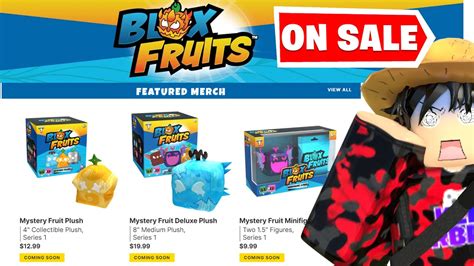 Blox Fruits PLUSHIES is OFFICIAL | Pricing, Buying & How To Redeem ...