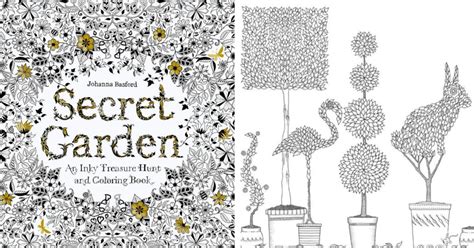 Grow Your Own "Secret Garden" as You Enjoy This Relaxing Coloring Book