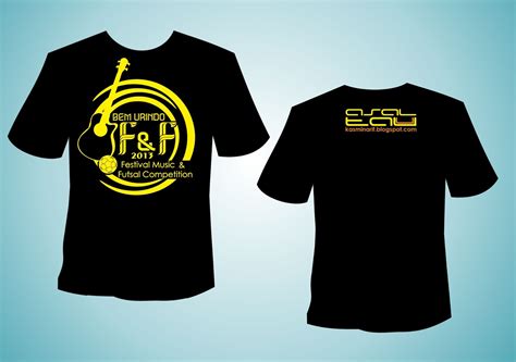 Contoh Desain Desain Tulisan Kaos Keren Depan Belakang Kaos Panjang ...