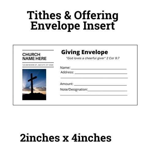 Church Tithes And Offering