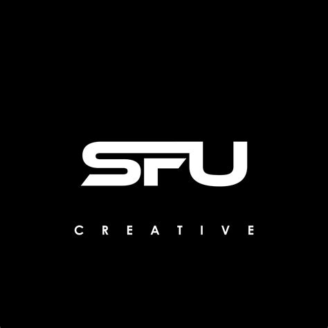 SFU Letter Initial Logo Design Template Vector Illustration 36158071 ...