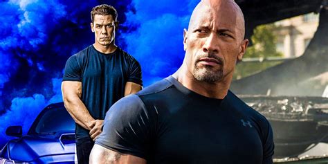 F9's Blu-ray Makes It Obvious John Cena Is The Rock's Replacement