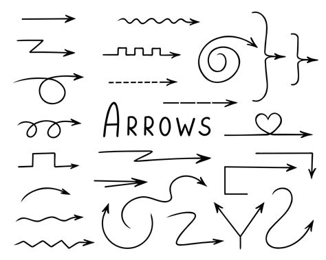 Arrow for text. Illustration for printing, backgrounds, covers ...