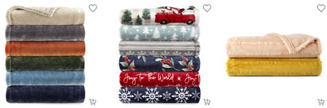 JCPenney Blankets & Throws Starting At Just $9.74 Each