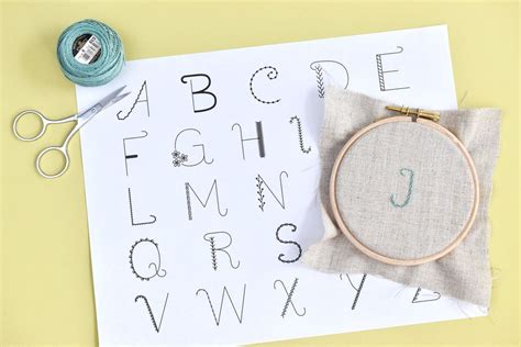 How to Stitch an Alphabet Embroidery Sampler