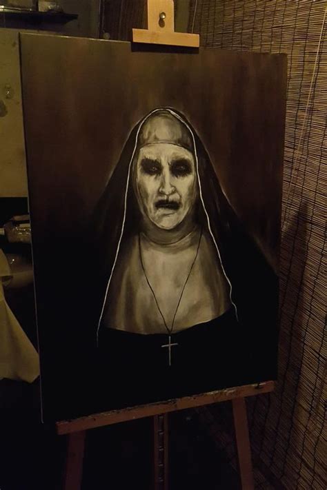 The Nun Movie Painting