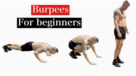 How to do a Burpee | Burpees for Beginners - YouTube