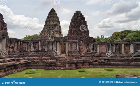 Phimai Historical Park stock photo. Image of history - 109515982