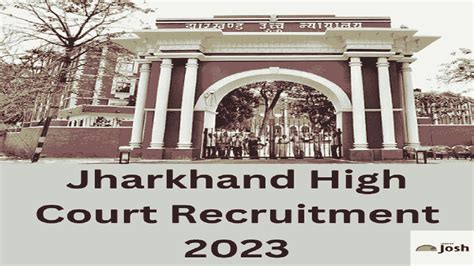 Jharkhand High Court Recruitment 2023: 42 Personal Assistant Vacancies ...