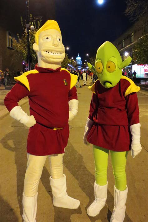 2012 Zapp Brannigan and Kif Kroker by Halloweeners on DeviantArt