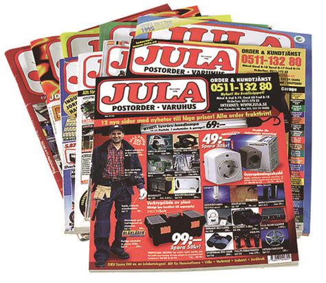 The Jula catalogue - Jula's history