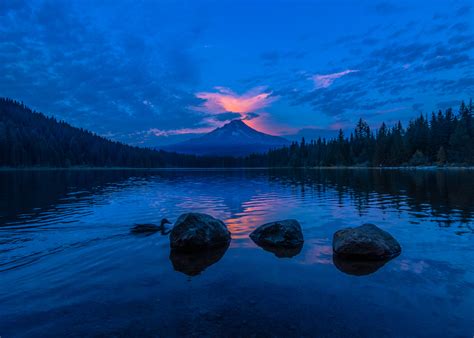 1280x769 Resolution Sunset Reflection In Lake 1280x769 Resolution ...