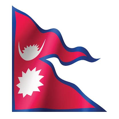 Nepal Flag Vector Flat Style Stock Illustration - Download Image Now ...