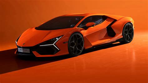 Wallpaper : Lamborghini Revuelto, orange cars, vehicle, sports car ...