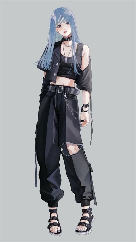 Pin by Koh M on 02-イラスト | Anime inspired outfits, Fashion outfits ...