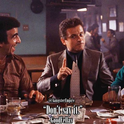 Don't say what?⠀Joe Pesci (Tommy DeVito) & Frankie Carbone (Frank ...