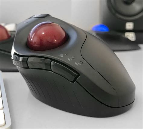 Kensington Pro Fit Ergo Vertical Wireless Trackball - Trackball Mouse ...