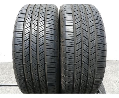 2 used tires 245 45 18 Goodyear Eagle All Season Run Flat 80% life