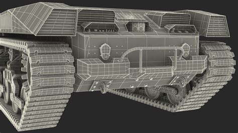 Ripsaw M5 Robotic Combat Vehicle 3D Model $99 - .3ds .blend .c4d .fbx ...