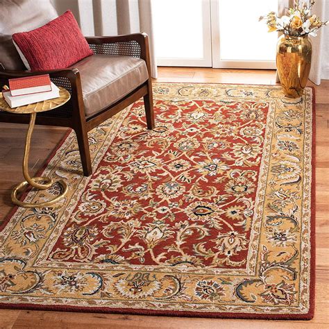 Safavieh Classic Collection CL758K Handmade Traditional Oriental Rust ...