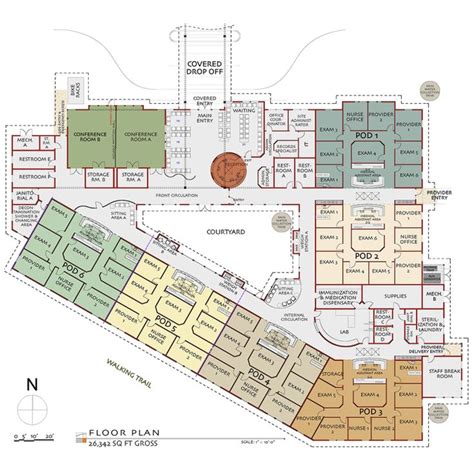 Hospital Design Plan Architecture