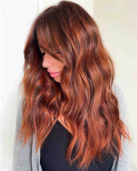 Dark Copper Brown Hair Color