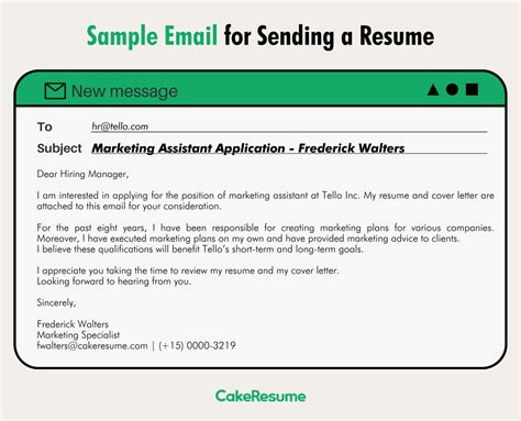 What to Write in an Email When Sending a Resume [+ Examples & Tips ...