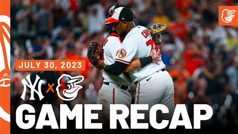 Yankees vs. Orioles Game Recap (7/30/23) | MLB Highlights | Baltimore ...