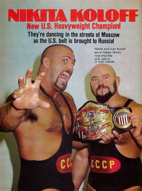 'Nikita Koloff. New U.S. Heavyweight Champion! They're dancing in the ...