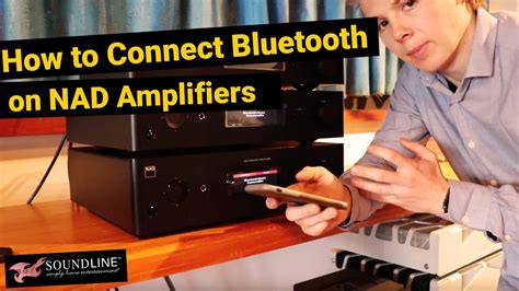 How to Connect Bluetooth on NAD Amplifiers - YouTube