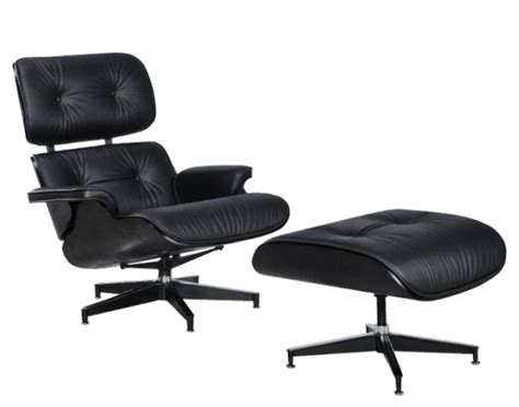 Eames Lounge Chair XL Full Black Edition | Cavel Design