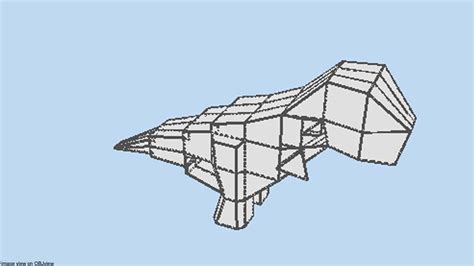 Dinosaur Origami 3D Model - TurboSquid 1234575