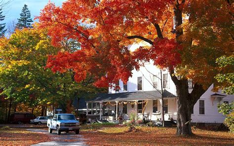 Autumn in North Conway, New Hampshire | Fall foliage, Us destinations ...