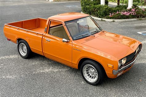 No Reserve: Oldsmobile-Powered 1972 Datsun 620 Pickup 4-Speed for sale ...