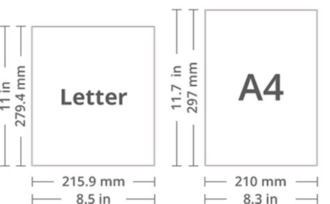 Standard Size Printer Paper